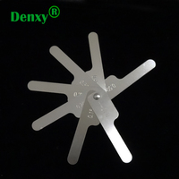 Denxy 1box Dental ortodontyczne międzyproksymalna redukcja szkliwa tłokowy System IPR Stripping kątnica ortodontyczne narzędzie 4